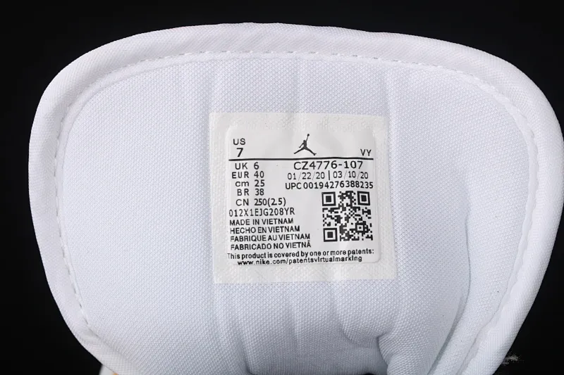 All categories Air Jordan Jordan series basketball shoes Air Jordan 1 Low Air Jordan 1 Low AJ1 Joe 1 low-top cultural and leisure sports sneakers CZ4776-107